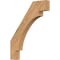 Ekena Millwork 3 1/2"W x 26"D x 32"H Merced Smooth Knee Brace, Western Red Cedar BRC04X26X32MRC00SWR - alternate 1
